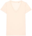Dames T-shirt Native Spirit Ecologisch V-hals NS334 Ivory
